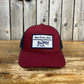 The Cow Lot Cap | Burgundy/ Navy