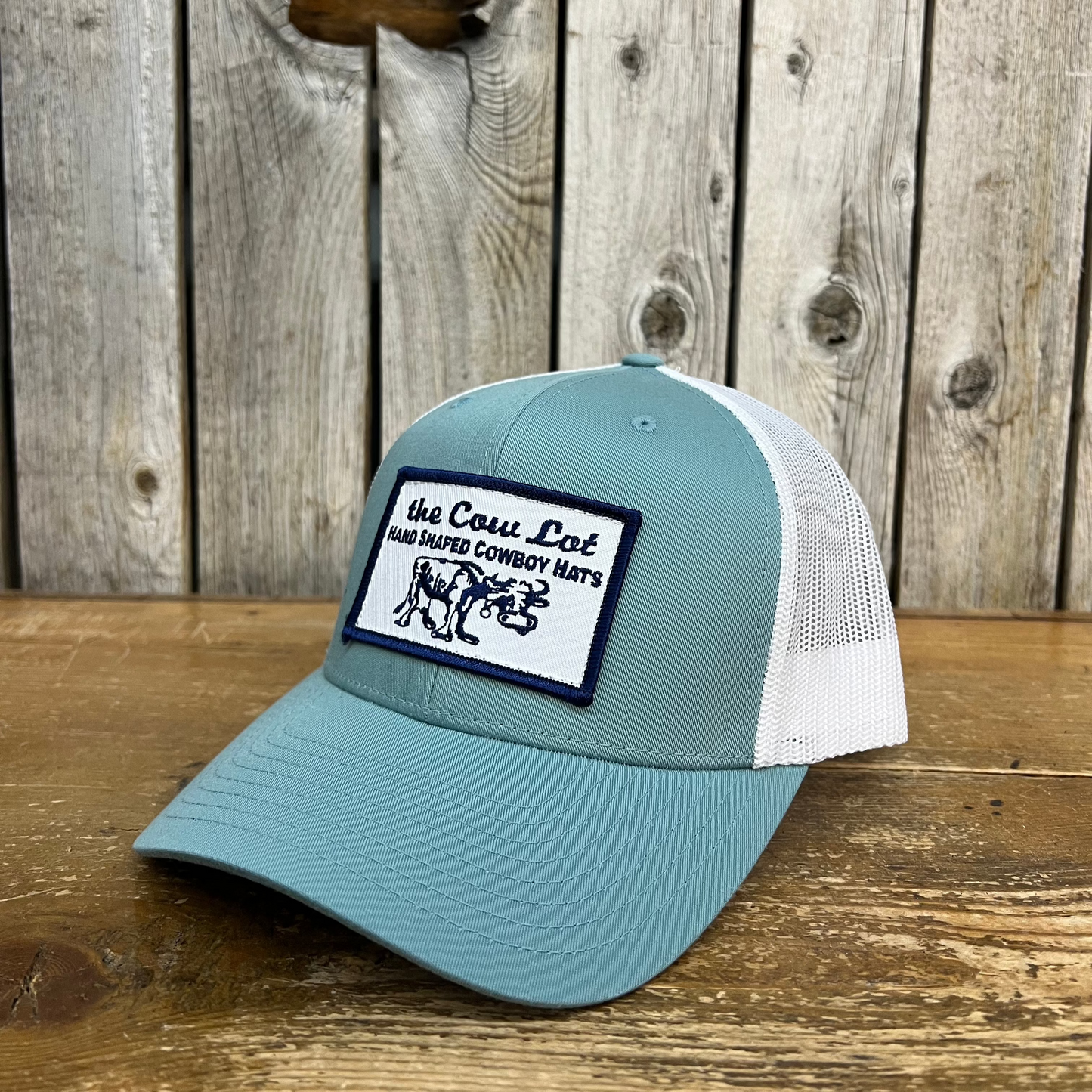 The Cow Lot Cap | Light Teal