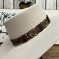 Hat Band | Feather Mixed Alm/Baby Heart Straight