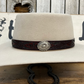 Hatband LC-68 | Leather Thunderbird SW Dark Brown