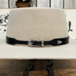 Hat Band | Smooth Black Leather