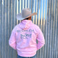 The Cow Lot Pullover Hoodie | Pink