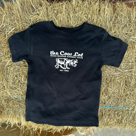 The Cow Lot Tee Shirt | Youth Black