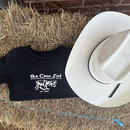 The Cow Lot Tee Shirt | Youth Black
