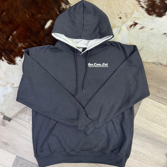 The Cow Lot Hoodie | Iron w/ Ash