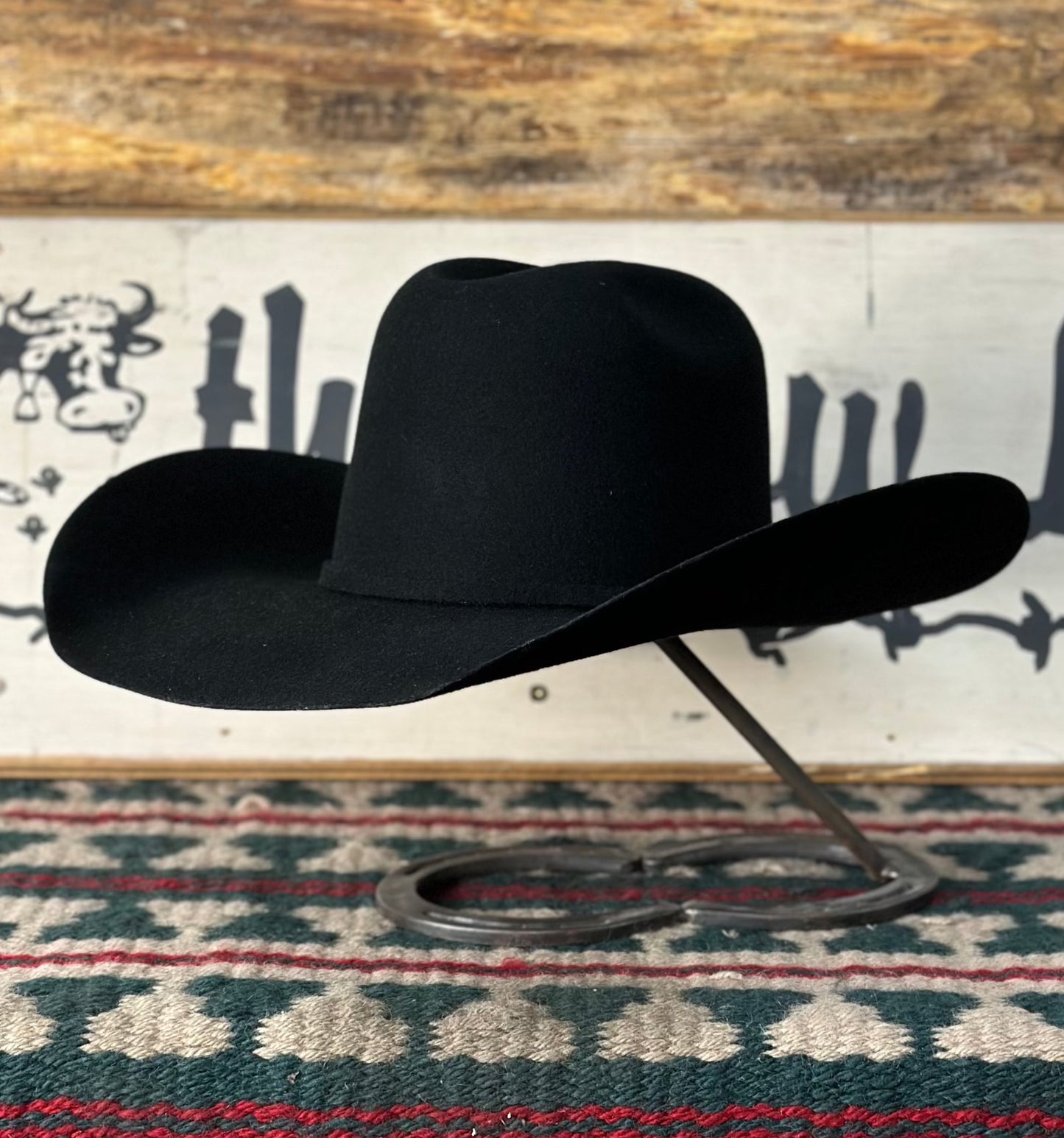 Pro Hats 4 1/2" Brim | Black