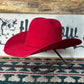 Pro Hats 4 1/4" Brim | Red