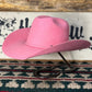 Pro Hats  4 1/4" Brim | Stockyard Pink