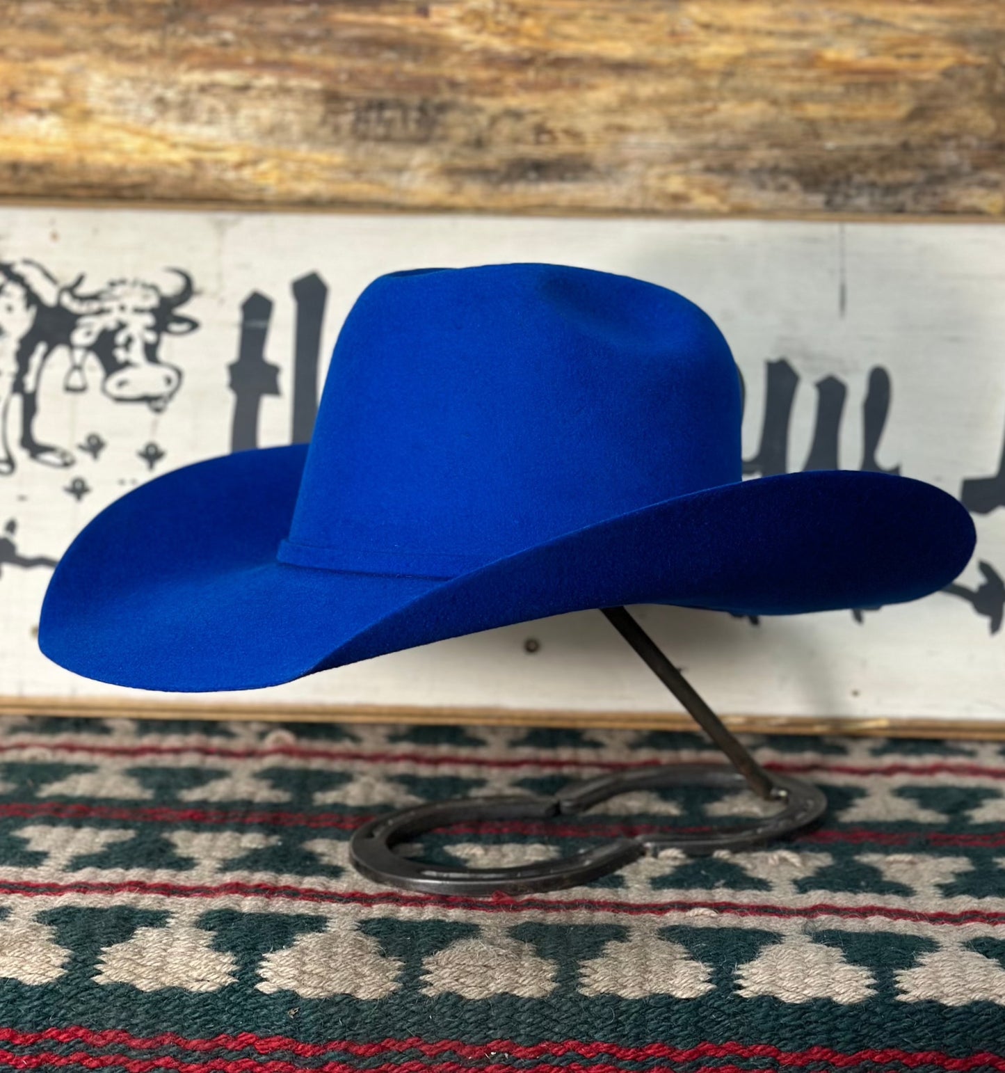 Pro Hats 4 1/4" Brim | Texas Blue