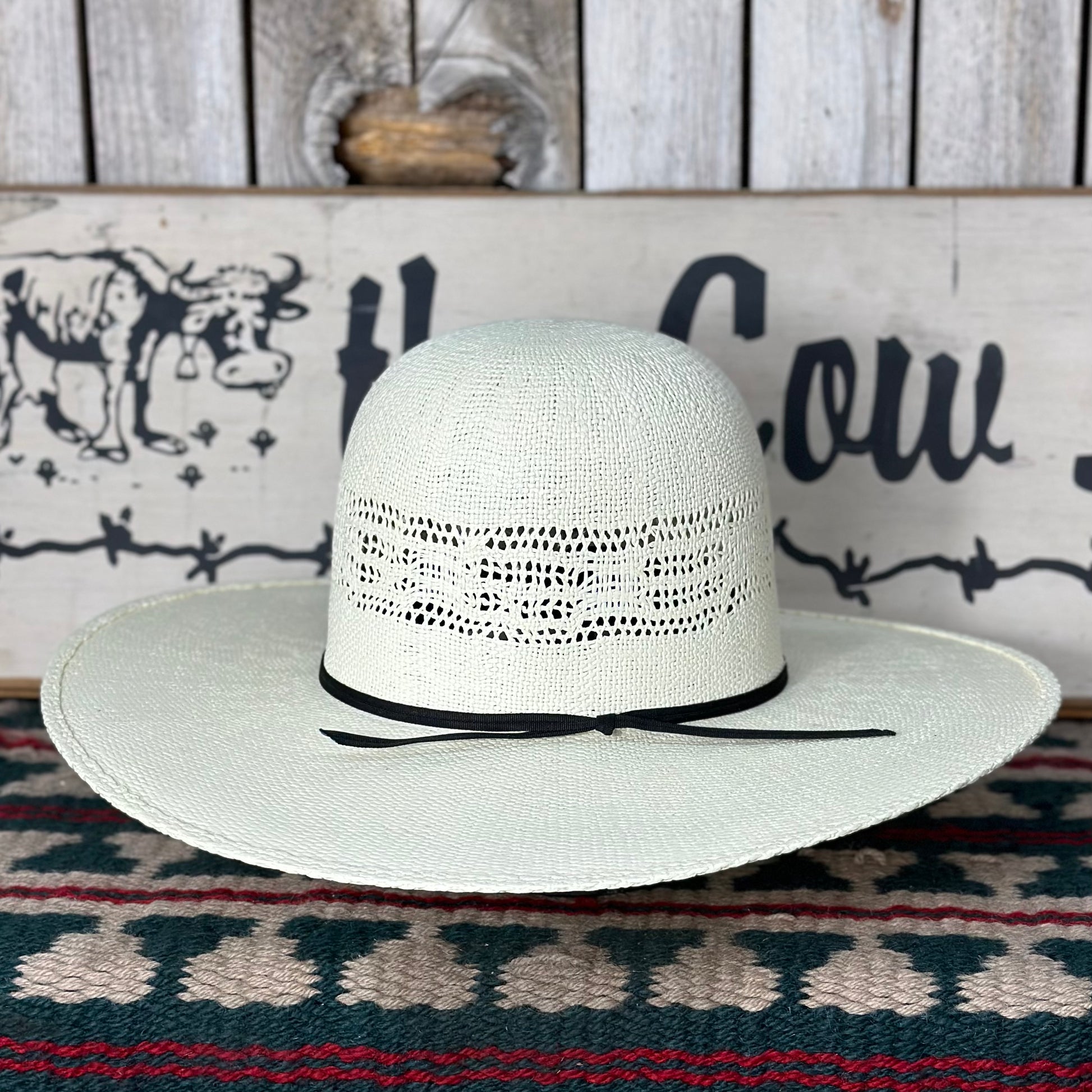 Rodeo king top hats straw
