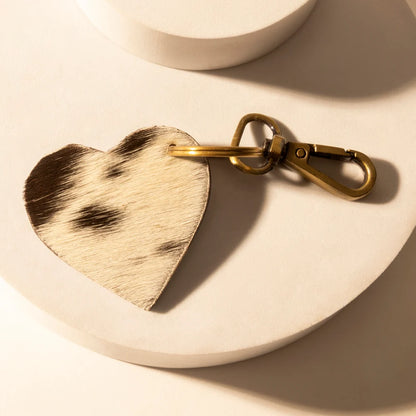 Key Chain | Carved Heart