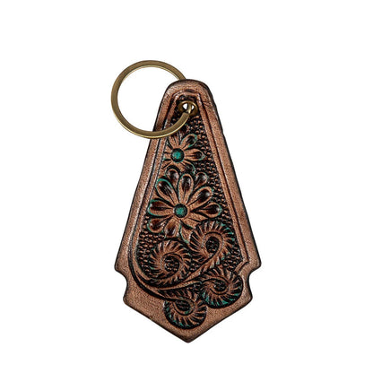 Key Chain | Classic Western Hand-Tooled