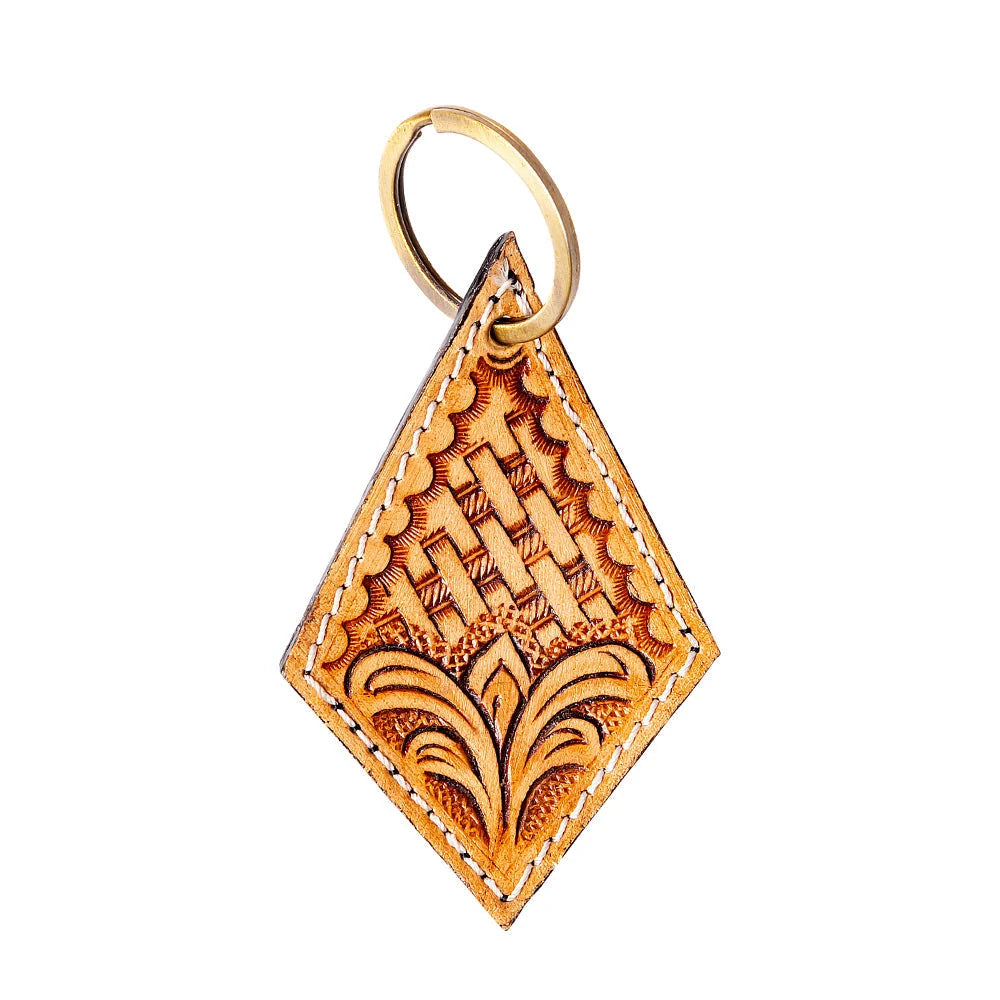 Key Chain | Classic Western Hand-Tooled