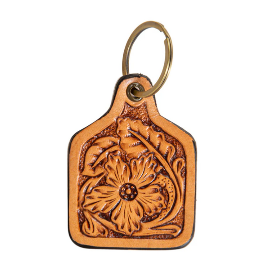 Key Chain | Classic Western Hand-Tooled