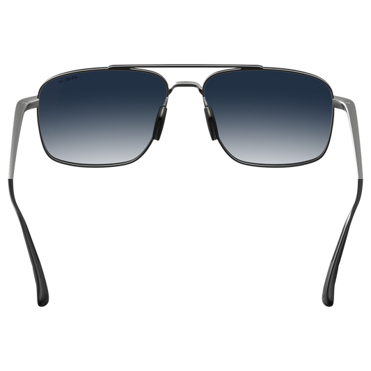 BEX Sunglasses| Accel Silver Sapphire