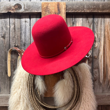 Rodeo King 3X Wool 4 1/2" Brim | Red *ON SALE-NOT ELIGIBLE FOR EXCHANGE OR REFUND*