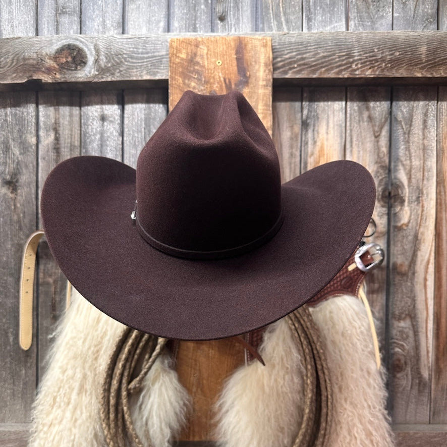 Rodeo King 10X 4 1/2" Brim | Black Cherry