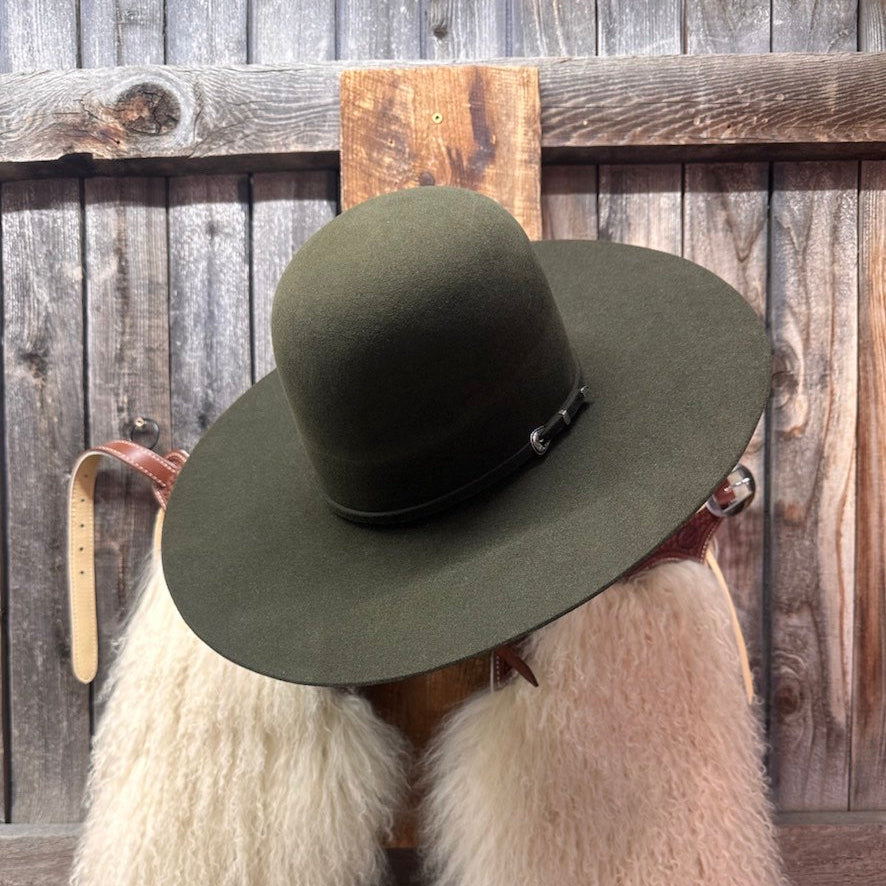 Rodeo King 7X 5" Brim | Musgo 
