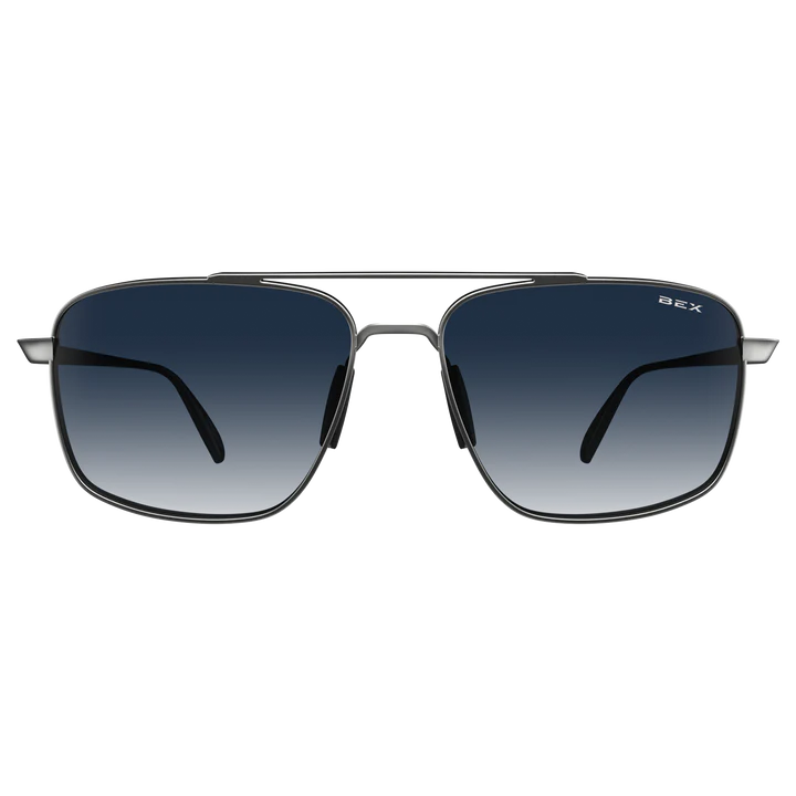 BEX Sunglasses| Accel Silver Sapphire