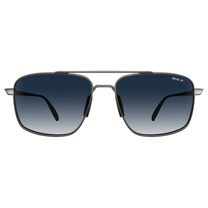 BEX Sunglasses| Accel Silver Sapphire