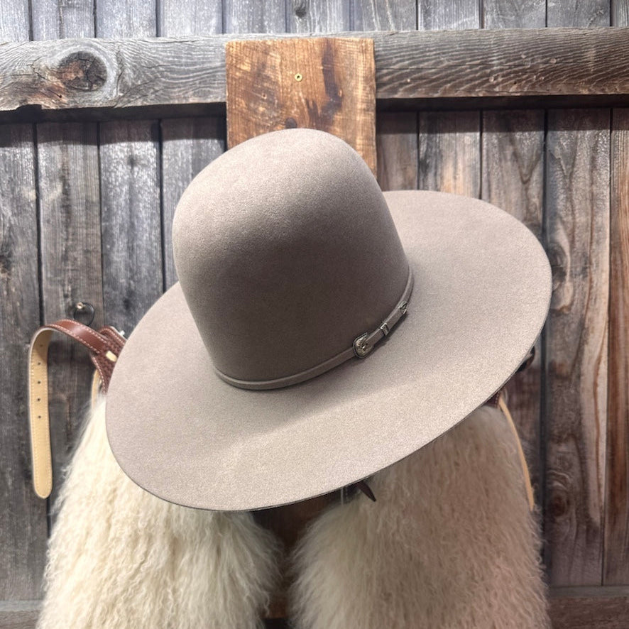 Rodeo King 100X / 100% Pure Beaver 4 1/2" Brim | Natural  WITH FREE HAT CAN