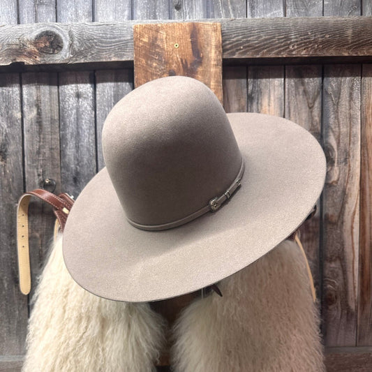 Rodeo King 100X / 100% Pure Beaver 4 1/2" Brim | Natural  WITH FREE HAT CAN
