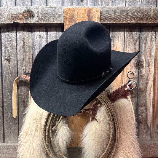 Rodeo King 10X 4 1/2" Brim | Black