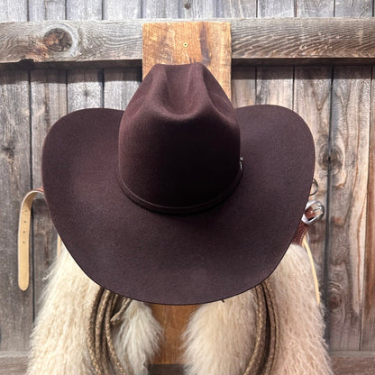 Rodeo King 10X 4 1/2" Brim | Black Cherry