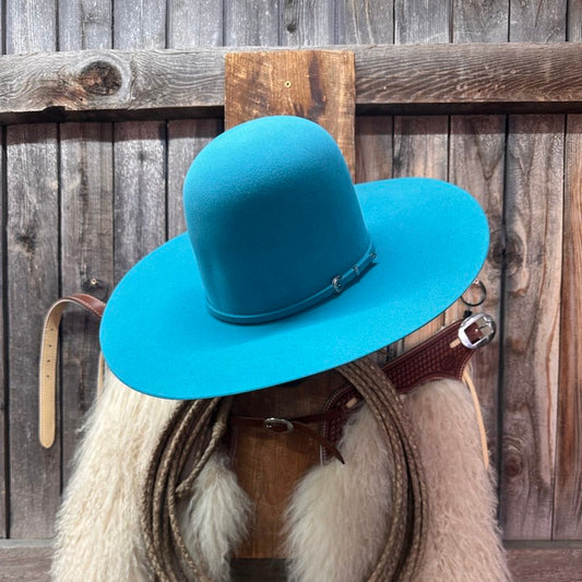 Rodeo King 7X 4 1/2" Brim | Turquoise *ON SALE-NOT ELIGIBLE FOR EXCHANGE OR REFUND*