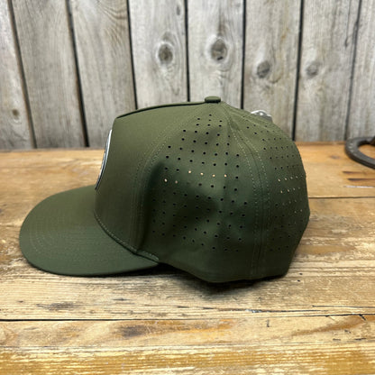 Bogey Performance Hat | Hunter Green I Fit up to size 7 7/8