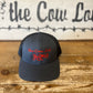 The Cow Lot Cap | Snapback Charcoal/Black