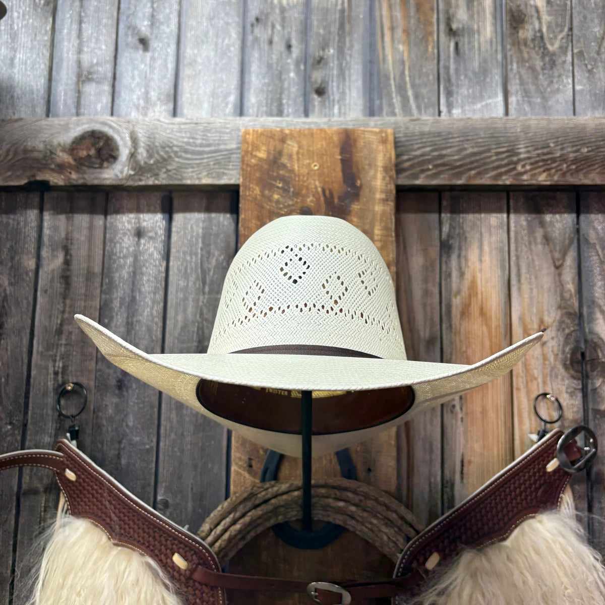 Twister Shantung Multi Diamond 4 1/4" Brim **ON SALE-NOT ELIGIBLE FOR EXCHANGE OR REFUND**