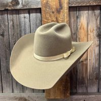 Trending Ribbon Combinations - Pecan Felt - Narrow 5/8 Natural Ribbon