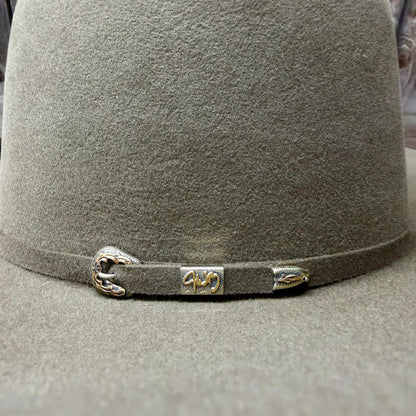 JW Brooks 100X 5" Brim | Saddle WITH FREE HAT CAN