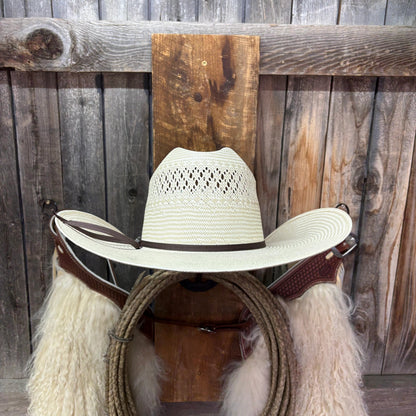 Twister Tan Shantung 4 1/2" Brim