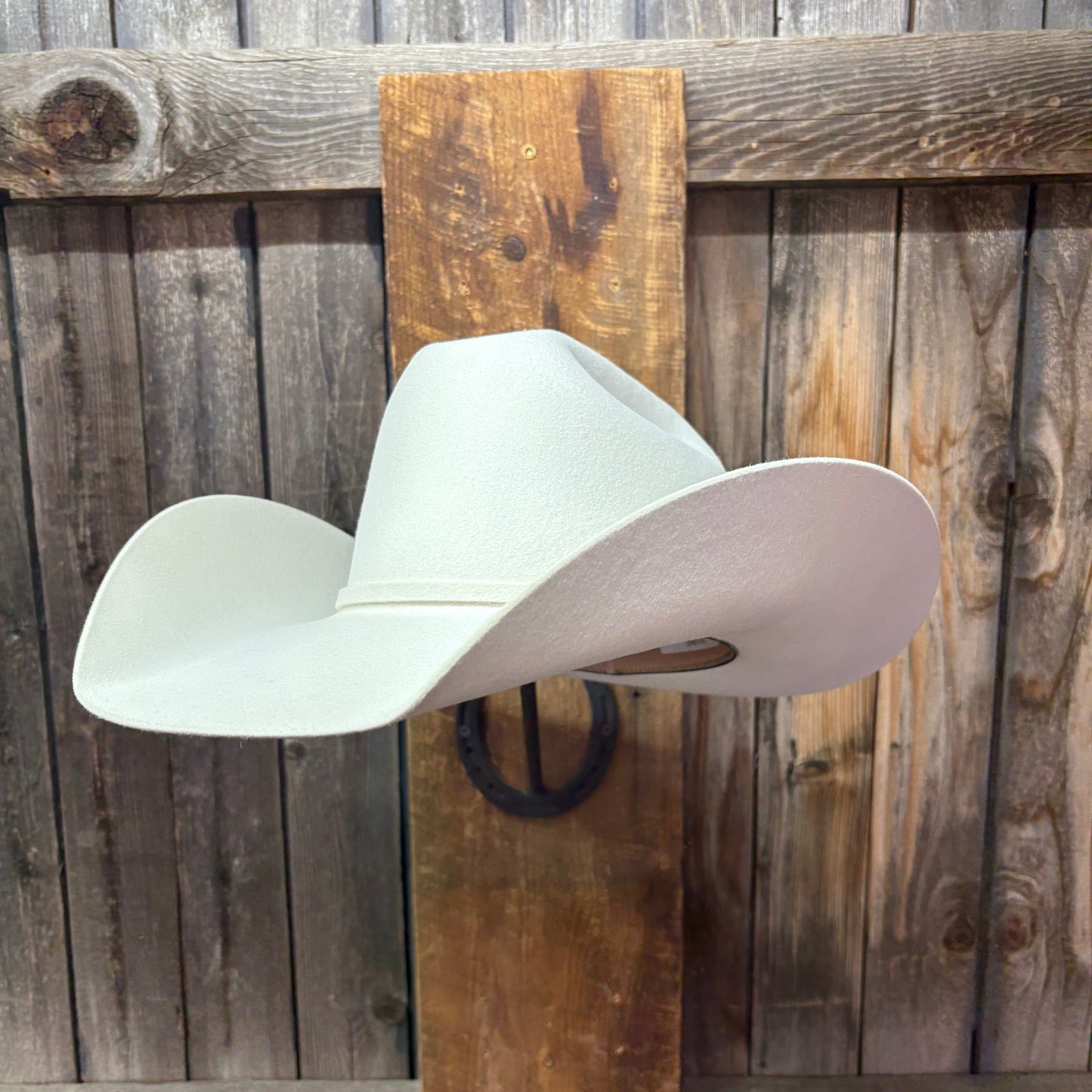 Rodeo King 7X 4 1/4" Brim | White