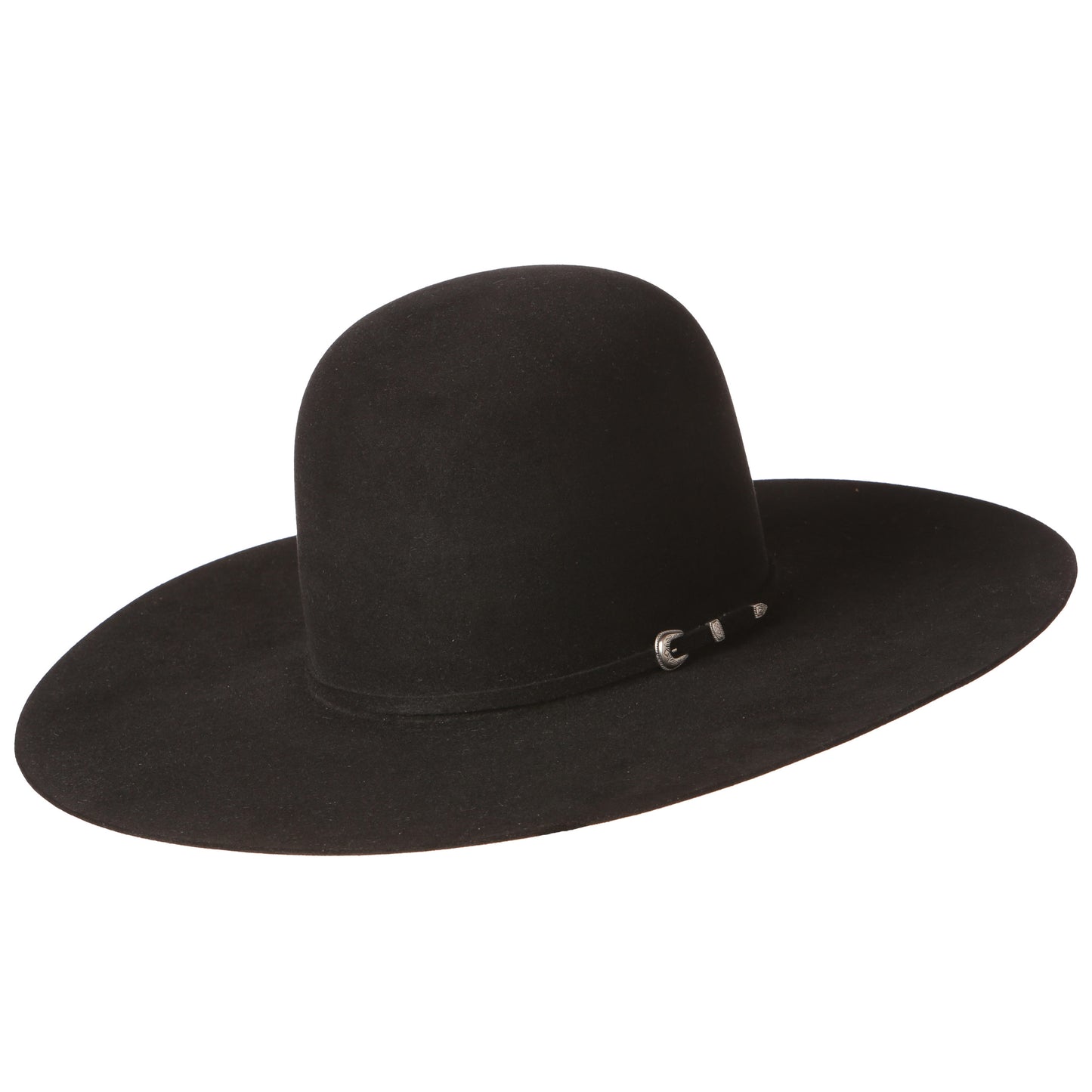 Rodeo King Black Felt Cowboy Hat (5 Brim) – Heck Of A Lope