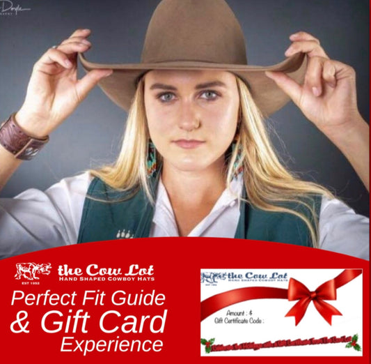 Gift Card with the Perfect Fit Custom Hat Experience (Hat Box 19"x16"x10")