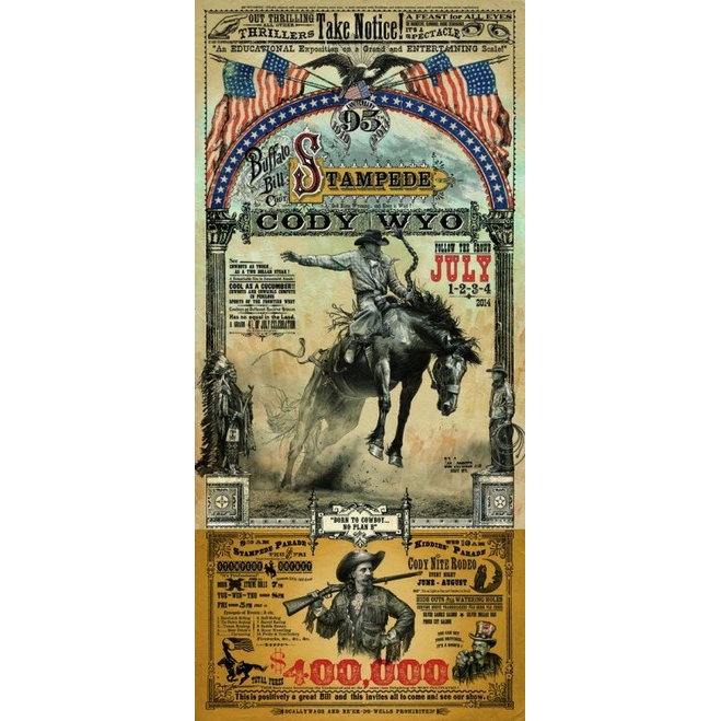 Cody Rodeo Poster