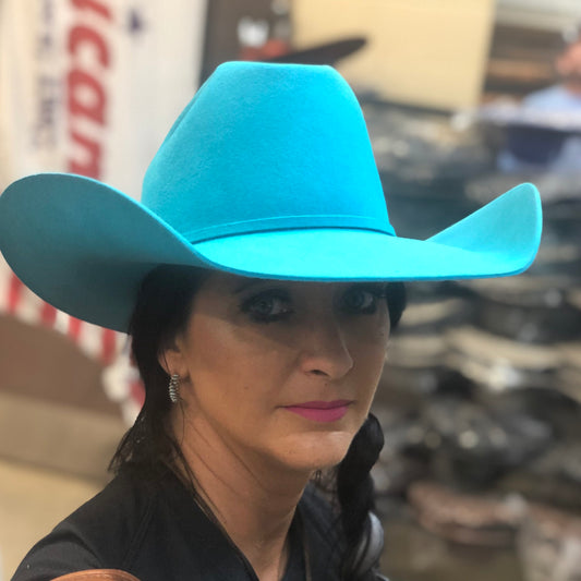 Rodeo King 7X 4 1/2" Brim | Turquoise