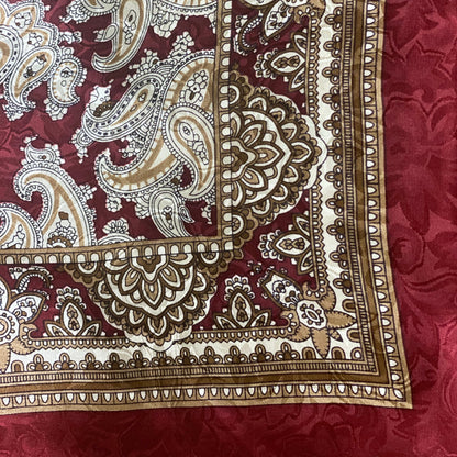 Wild Rag Paisley Cherry Honey 20"