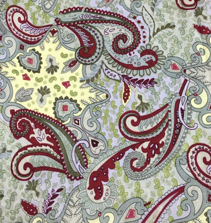 Wild Rag Paisley Mint Madness 20"