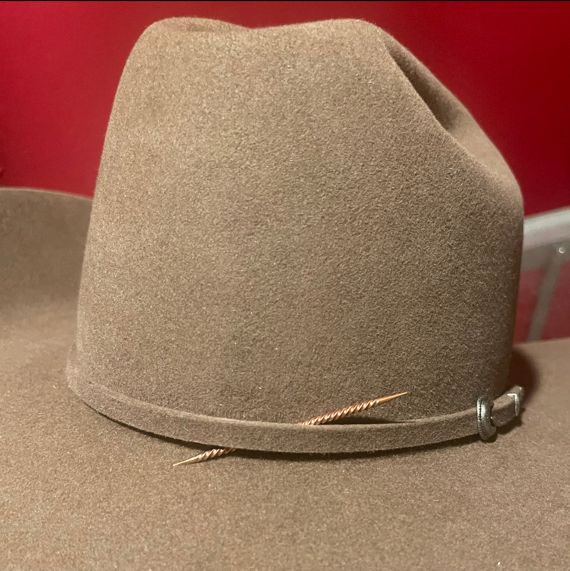sombrero cowboy marron
