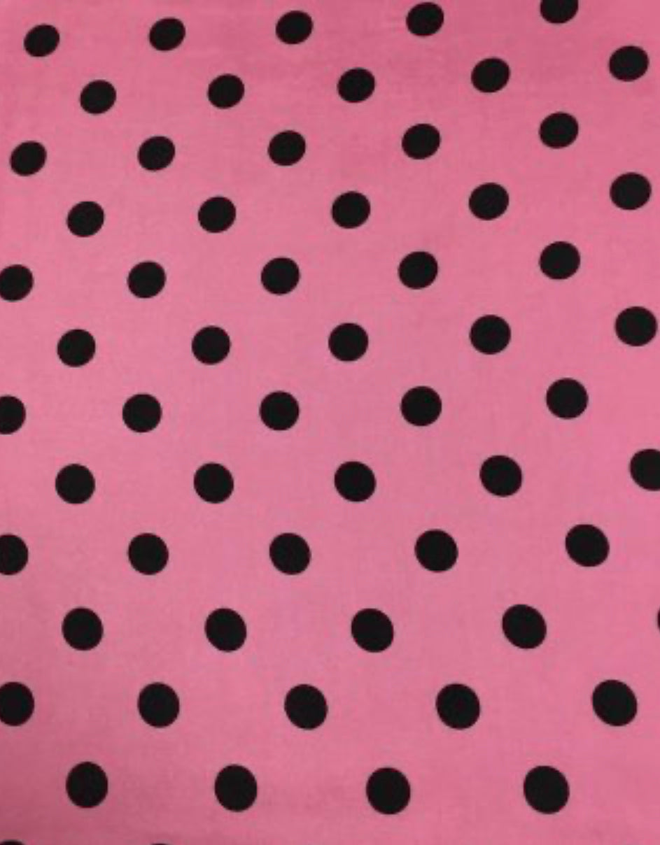 Pink Moon Rag Wild Rag Polka Dot Pink 20