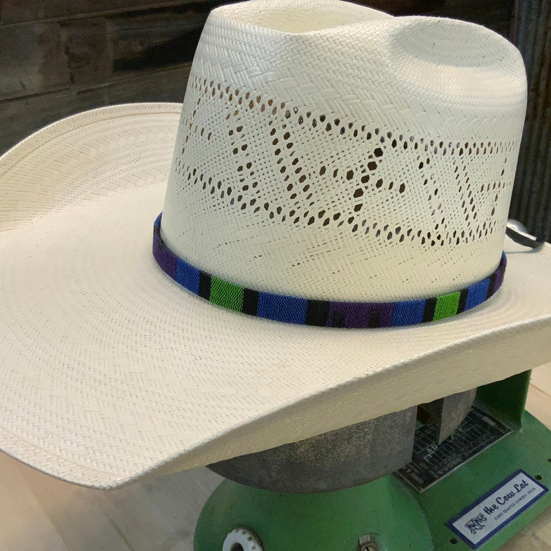 Cinta para el sombrero HB30 | Cinta para sombrero azul marino/negro/morado/verde/tapiz de 1/2"
