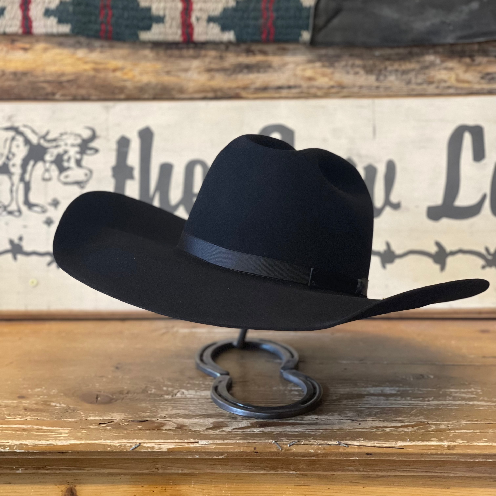 Rodeo King 7X 5 Brim Black