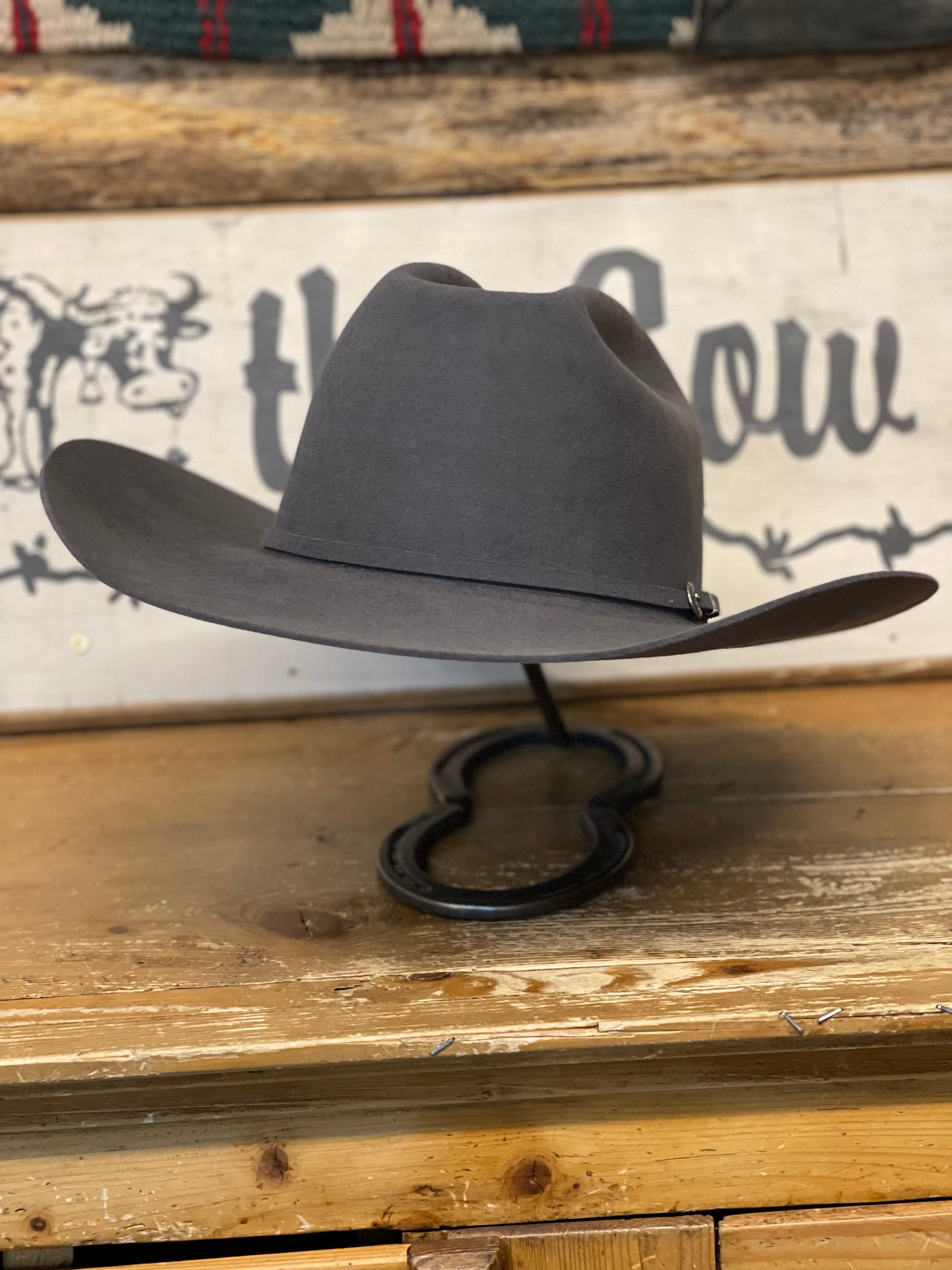American Hat Makers Colt Tooled Cowboy Hat Band