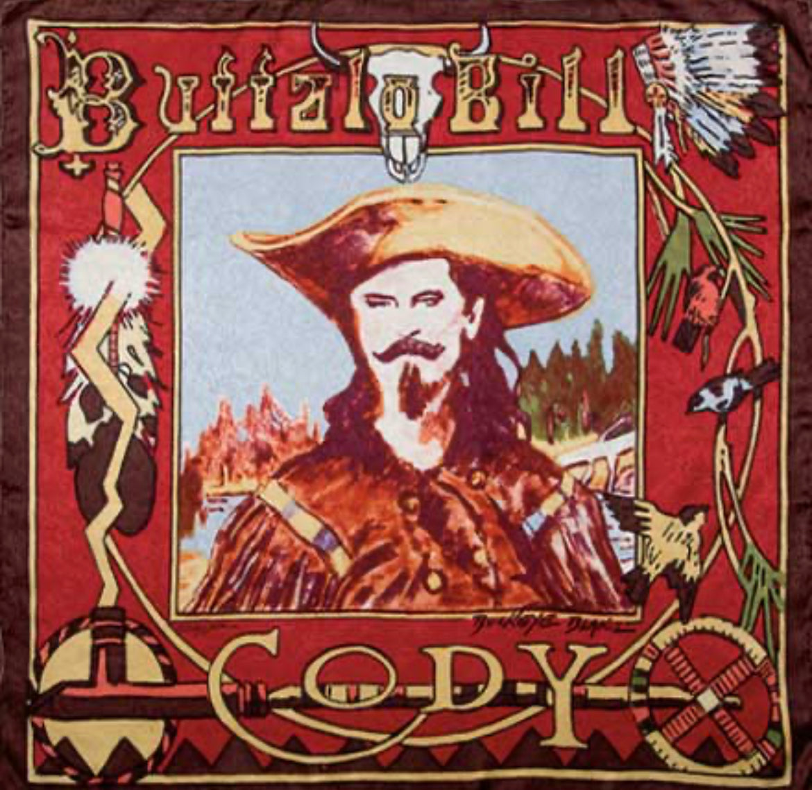 Wild Rag Limited Edition Buffalo Bill
